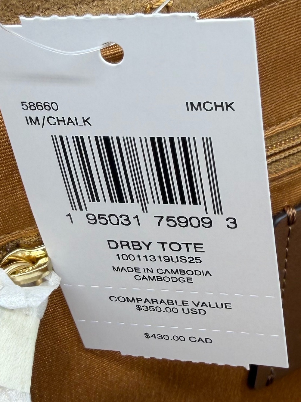 Coach Derby Tote Shoulder Bag - Picture 14 of 15